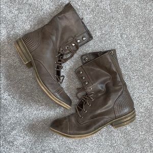 American Rag Brown Combat Boots